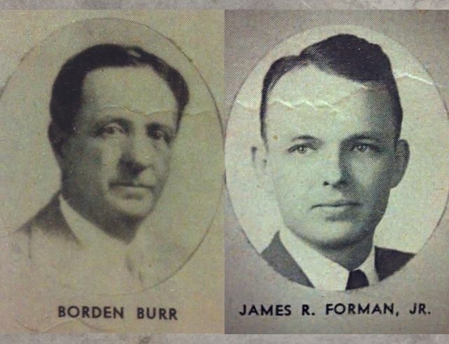 Burr & Forman Founders Headshots: Borden Burr (left) and James R. Forman, JR. (right)